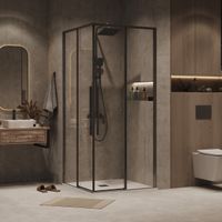 Товар: 1/2 душевого ограждения Grossman Galaxy 1/2.K33.01.12.42.00 (120х195) графит сатин,стекло прозрачное, 1 место - фото 2 1/2 душевого ограждения Grossman Galaxy 1/2.K33.01.12.42.00 (120х195) графит сатин,стекло прозрачное, 1 место — фото 2, Раздвижные душевые двери