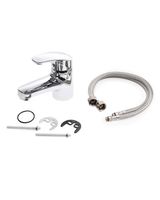 OneLife смеситель для раковины однорычажный полимерный, хром арт-P01-021cr — фото 7, Смесители для раковины