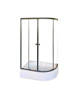 Ограждение VIVA90B N душевое Ceruttispa без поддона (90x90x195) — фото 224, Прямоугольные душевые уголки