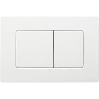 Кнопка смыва Veconi FLUSH V8, FLV8-W, 240х162х7, пластик, белый глянец — фото 1, Кнопки смыва