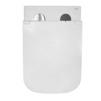 Унитаз подвесной Azario Cascad 525x345x360 безободковый, система смыва "Скрытое Торнадо", в комплекте с быстросъемным сиденьем микролифт (AZ-2303A) арт-AZ-2303-A — фото 9, Подвесные унитазы