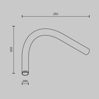 Светильник Technical арт-C104WL-3W3-6K-B — фото 8, Подвесные светильники