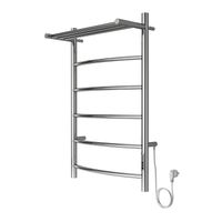 Товар: Полотенцесушитель электрический AZARIO VERONA 500/800 5 секций, с полкой, диммер справа, хром арт-AZ04858P - фото 6 Полотенцесушитель электрический AZARIO VERONA 500/800 5 секций, с полкой, диммер справа, хром арт-AZ04858P — фото 6, Электрические полотенцесушители