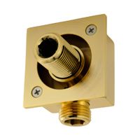 Товар: QUADRA Штуцер душевой, 1/2"x1/2", золото 30900 - фото 2 QUADRA Штуцер душевой, 1/2"x1/2", золото 30900 — фото 2, Шланговые подключения