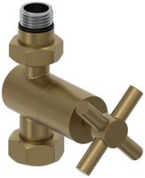 Вентиль Вентиль Сунержа прямой крест (G 1/2" НР х G 3/4" НГ) Золотой шёлк арт-32-1409-1234 — фото 3, Комплектующие для полотенцесушителей