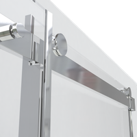 Душевая дверь Como VPS-1C120CG, 1200, хром, стекло тонированное — фото 2, Душевые двери в нишу