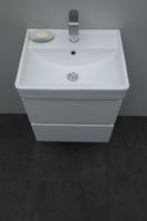 Раковина Aquanet Ирис 50 белая арт-00301802 — фото 9, Раковины встраиваемые сверху