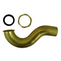 Сифон для ванны или душевого поддона AZARIO без выпуска, G 1 1/2х40, латунь арт-AZ-113-Br — фото 1, Сифоны для ванны