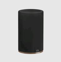 Стакан, Gessi, 316, одинарный, ширина, мм-75, глубина, мм-75, высота, мм-126, ёмкость, мл-300, настольный (свободностоящий), материал стакана-керамика черная (Neolite), материал держателя-металл, цвет-медь брашированная PVD (Copper Brushed PVD) арт-54732.708 — фото 2, Стаканы для зубных щеток