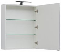 Товар: Зеркальный шкаф Aquanet Палермо 60 белый 00203939 - фото 6 Зеркальный шкаф Aquanet Палермо 60 белый 00203939 — фото 6, Зеркальные шкафы в ванную