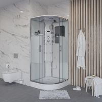 Товар: Душевая кабина Niagara Ultra NG-302-01 (100х100х220) низкий поддон(16см),стекло матовое,4 места 3020164 - фото 2 Душевая кабина Niagara Ultra NG-302-01 (100х100х220) низкий поддон(16см),стекло матовое,4 места 3020164 — фото 2, Душевые кабины