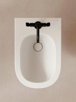 Биде GLOBO LALITA подвесное с одним отверстием цвет белый LTS09BI — фото 2, Биде подвесные