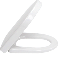 Сиденье для унитаза, Villeroy&Boch, Subway 2.0, с крышкой, с плавным опусканием, материал шарниров-нержавеющая сталь, цвет-альпийский белый арт-9M69S101 — фото 1, Сиденья для унитаза