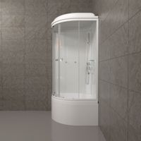 ДК Ультра 90*90 Б (9 мест+сифон D50) арт-Щ0000061837 — фото 5, Душевые кабины