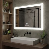 Товар: Зеркало с LED-подсветкой ELTON (91,5*68,5) /AQUA DE MARCO Elt90/70 - фото 2 Зеркало с LED-подсветкой ELTON (91,5*68,5) /AQUA DE MARCO Elt90/70 — фото 2, Зеркала в ванную комнату