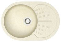 Товар: Кухонная мойка AZARIO Flora 730x450x215 искусственный мрамор, цвет бежевый арт-CS00079912 - фото 3 Кухонная мойка AZARIO Flora 730x450x215 искусственный мрамор, цвет бежевый арт-CS00079912 — фото 3, Кухонные мойки