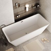 Ванна отдельностоящая Grossman Cristal GR-2022M (170х75х58) цвет белый матовый,1 место — фото 5, Акриловые ванны