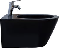 Товар: Биде подвесное Aquanet Lake черный матовый арт-LAKE-B2B - фото 2 Биде подвесное Aquanet Lake черный матовый арт-LAKE-B2B — фото 2, Биде подвесные