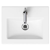 Товар: Умывальник мебельный COMO 50см / CERSANIT S-UM-COM50/1-w - фото 3 Умывальник мебельный COMO 50см / CERSANIT S-UM-COM50/1-w — фото 3, Раковины встраиваемые сверху