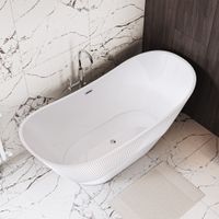 Ванна отдельностоящая Grossman Galaxy GR-2104 (170х75х72) цвет белый,1 место — фото 4, Акриловые ванны