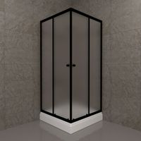 ДО "Вента-БВ" 80*80, квадрат, низ. подд. (2 места+сифонD90мм) арт-Щ0000073552 — фото 1, Квадратные душевые уголки