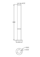 Ландшафтный светильник Outdoor O041FL-L30B3K — фото 9, Уличное освещение