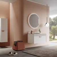 Товар: Тумба с раковиной ORKA Molino 100 подвесная, белый матовый, 2 ручки в комплекте золото и хром арт-5004581 - фото 2 Тумба с раковиной ORKA Molino 100 подвесная, белый матовый, 2 ручки в комплекте золото и хром арт-5004581 — фото 2, Тумбы с раковиной