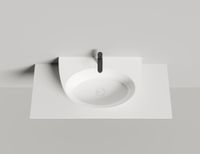 Товар: Раковина накладная ALDA WALL 03 140323M - фото 3 Раковина накладная ALDA WALL 03 140323M — фото 3, Раковины