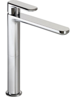 Смеситель для раковины, Cisal, Lineaviva, тип открывания воды-однорычажный, отверстия для монтажа-1, высота, мм-271, вынос излива, мм-170, цвет-Chrome арт-LV00354021 — фото 1, Смесители для раковины