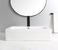 Умывальник CeramaLux арт-9129 — фото 6, Раковины накладные