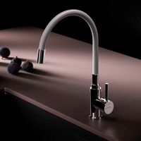 F85B07605 X-Joy S, смеситель для кухни с гибким изливом, серый/хром — фото 8, Смесители для кухни