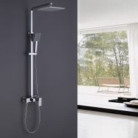 Товар: Душевая стойка ABBER Daheim AF8220L без излива, хром - фото 2 Душевая стойка ABBER Daheim AF8220L без излива, хром — фото 2, Встраиваемые душевые комплекты