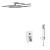 Душевая система встраиваемая D&K Bayern.Liszt , хром арт-DA1515701A04 — фото 1, Встраиваемые душевые комплекты