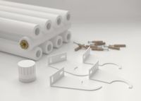 Товар: Отопительный радиатор Сунержа Эстет-00 EU50 1200х225 5 секций Матовый белый арт-30-0322-1205 - фото 2 Отопительный радиатор Сунержа Эстет-00 EU50 1200х225 5 секций Матовый белый арт-30-0322-1205 — фото 2, Радиаторы отопления