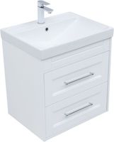 Товар: Тумба с раковиной Aquanet Бостон new 60 (Flat) цв.белый сатин 00345364 - фото 1 Тумба с раковиной Aquanet Бостон new 60 (Flat) цв.белый сатин 00345364 — фото 1, Тумбы с раковиной