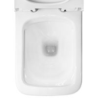 Унитаз-компакт Azario Glory 380х680х812 напольный, безободковый с быстросъемным сиденьем микролифт арт-AZ-49 — фото 7, Напольные унитазы