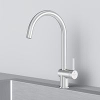 Товар: Func, смеситель для кухни с С-изливом, сатин арт-F8F07011 - фото 4 Func, смеситель для кухни с С-изливом, сатин арт-F8F07011 — фото 4, Смесители для кухни