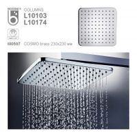 Душевая система Bossini Cosmo со смесителем цвет черный матовый арт-L10174.073 — фото 5, Душевые стойки