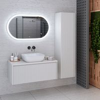 Тумба подвесная MONACO 90 /белый софт/ AQUA DE MARCO 2090WFMON — фото 9, Тумбы под раковину