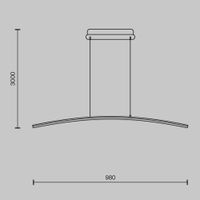 Подвесной светильник Maytoni арт-MOD243PL-L18BK — фото 10, Подвесные светильники