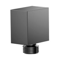 Savona Выход из стены, металл арт-AQM8713GM — фото 1, Шланговые подключения