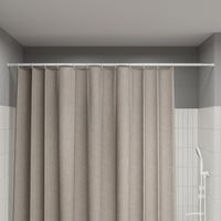 Карниз для ванной комнаты, 110-200 см, белый матовый, Elegante, IDDIS, арт-RSW0120i14 — фото 1, Карнизы для ванной