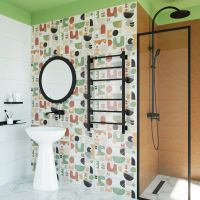 Полотенцесушитель электрический Grota Costa 530х1000 черный Costa 530х1000 RAL9005 EL — фото 5, Электрические полотенцесушители