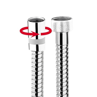 Душевой шланг BOSSINI DOPPIA A00048C.030 150 см цвет хром — фото 2, Душевые шланги