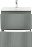 Тумба под раковину Aquanet Джейн (Flat) 60 мисти грин 00335432 — фото 5, Тумбы под раковину