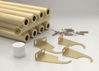 Отопительный радиатор Сунержа Эстет-00 EU50 500х900 20 секций Матовая шампань арт-022-0322-5020 — фото 3, Радиаторы отопления