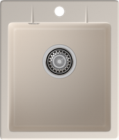 GRANFEST Мойка URBAN 242 1-чаша 420*490мм белый арт.GF-UR- арт-242 белый — фото 3, Кухонные мойки