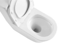 Унитаз ABBER Bequem компакт белый, безободковый, смыв торнадо арт-AC1112T — фото 12, Напольные унитазы
