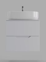 Товар: Orange Line Li-60TuwMDF+B08-600W тумба с раковиной подвесная 60 см, белый Li-60TuwMDF+B08-600W - фото 2 Orange Line Li-60TuwMDF+B08-600W тумба с раковиной подвесная 60 см, белый Li-60TuwMDF+B08-600W — фото 2, Тумбы с раковиной