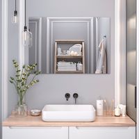 Зеркало с LED-подсветкой SIRIUS (70*100) /AQUA DE MARCO SIR70/100 — фото 7, Зеркала в ванную комнату